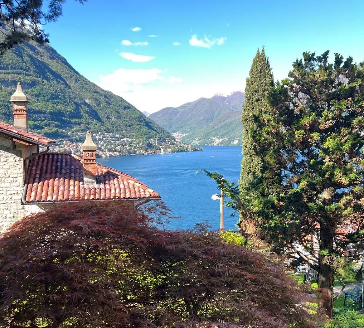 Villa Talina - Vista Lago E Parcheggio Privato Torno